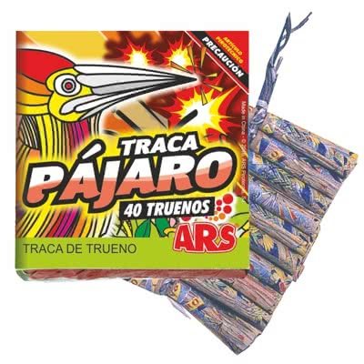 016 * 1 TRACA PÁJARO DE 40 PETARDOS CAT 2