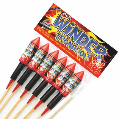104 * 6 COHETE WINDER TRONADOR + DISPARADOR CAT 3