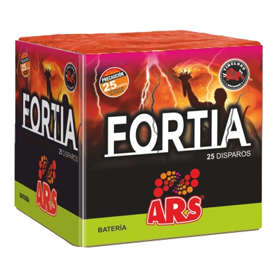 217 * 1 BATERÍA FORTIA 25 DISPAROS CAT 2