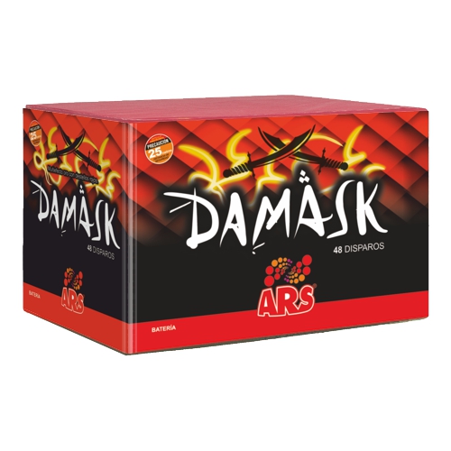 225 * 1 BATER&Iacute;A DAMASK 48 DISPAROS CAT 3