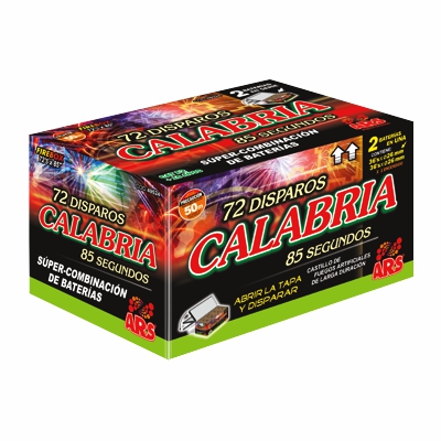 226 * BATER&Iacute;A CALABRIA 72 DISPAROS CAT 3