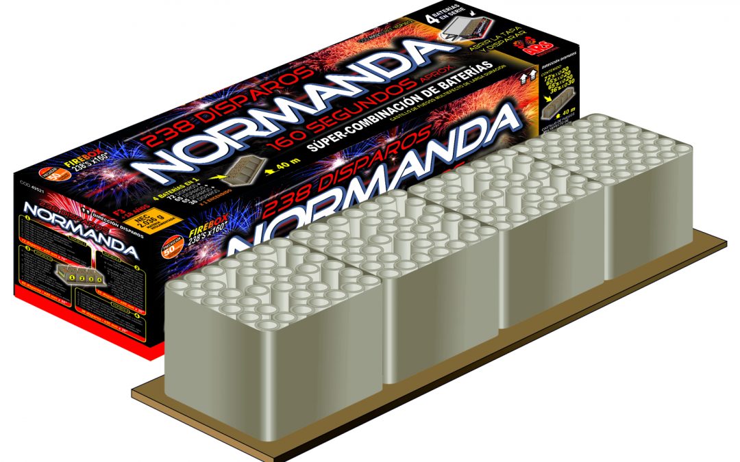 260* 1 BATERIA NORMANDA 238 DISPAROS