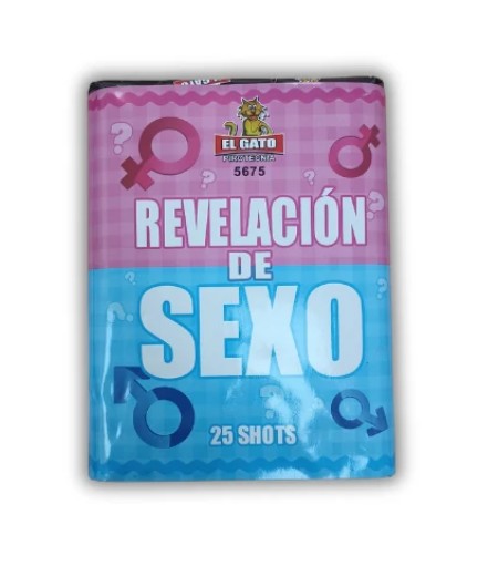E801* 1 BATERIA REVELACIÓN SEXO ROSA
