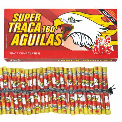 286 * 1 TRACA &Aacute;GUILAS DE 160 PETARDOS CAT 2
